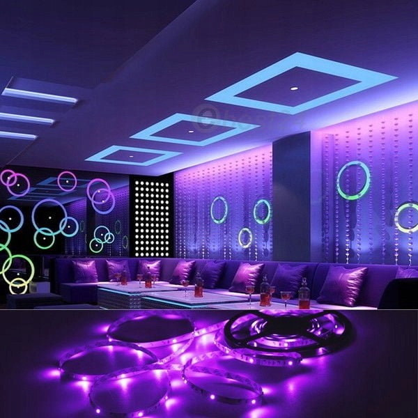 TAŚMA LED RGB 5m WODOODPORNA Ledy 5050 Listwa 230v 12v Kolorowa NA PILOTA EAN (GTIN) 5906700040122